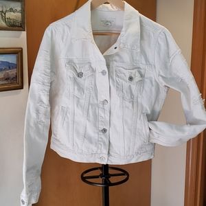 Ralph Lauren Denim & Supply white jean jacket | M